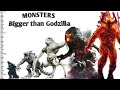 10 Movie Monsters Bigger Than Godzilla 2019|| Explained in Hindi || multiversh