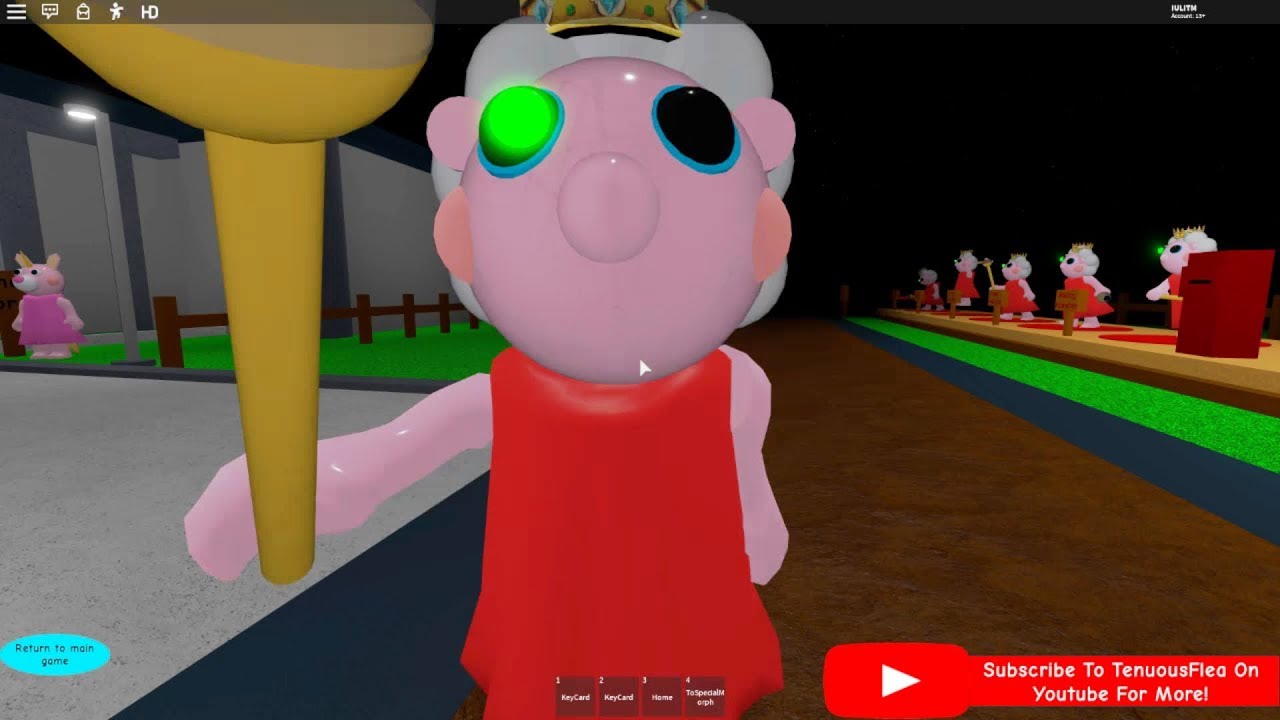 Roblox Piggy Queen Jumpscare Piggy Custom Characters Youtube - kindly keyin roblox piggy custom characters