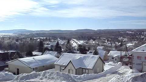 C.P.R. TRAIN DOING A "WHISTLE STOP