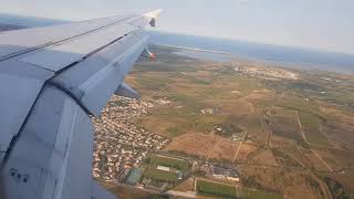 Atterrissage avion air France à l'aéroport de perpignan été 2020 (Amazing landing)