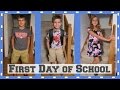 FIRST DAY OF SCHOOL 2015