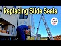 Replacing RV Slide Out Secondary Rubber Seals -  Keystone Cougar Trailer 2011 276RLSWE