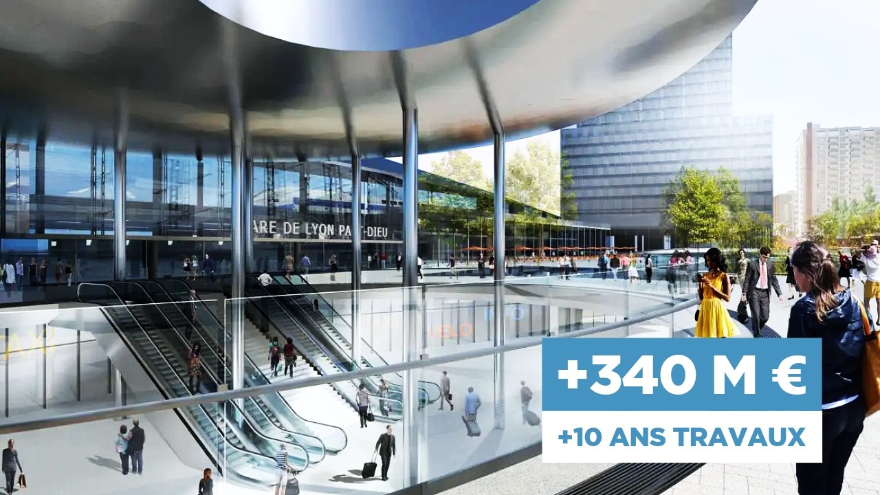La Métamorphose Époustouflante Du Hub Lyon Part-Dieu