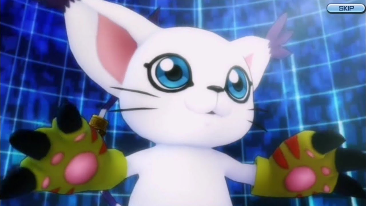 Digimon ReArise Gatomon Digivolves YouTube