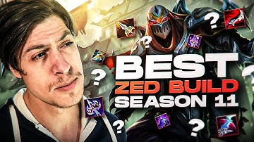 LL STYLISH | THE BEST SEASON 11 ZED BUILD!