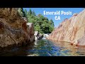 EMERALD POOLS, California | A RAGING River in May But the BEST Swimming Spot in Summer | Freediving?