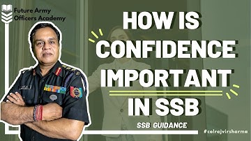 Confidence in SSB | Guidance by Col Rajvir Sharma