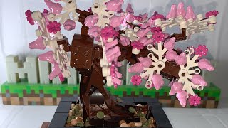 LEGO 10281 botanical collection bonsai tree build and review opening new box