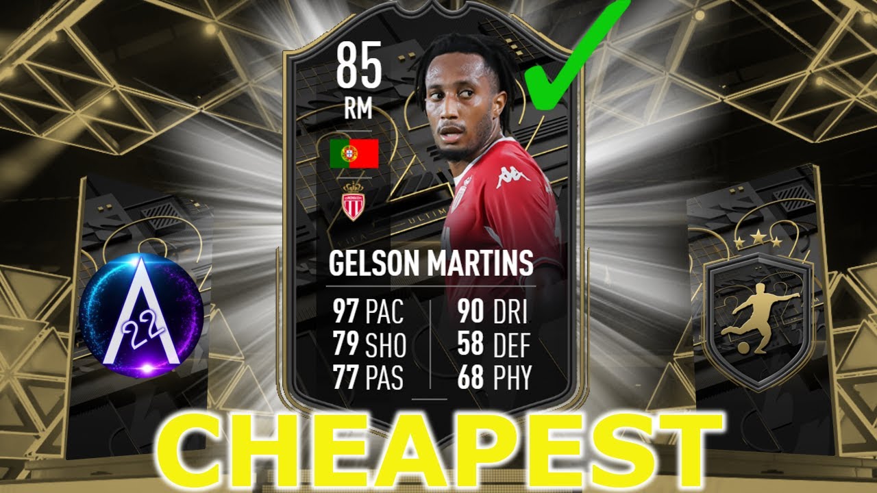 85 Gelson Martins SBC Cheapest Solution!! 