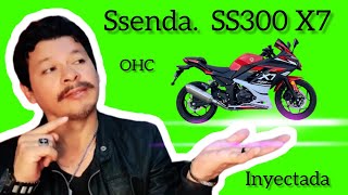 MOTO SSENDA SS300 X7 - 2024 (inyectada y embrague con Quickshifter)