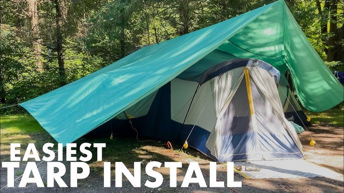 How to Put a Tarp Over a Tent: Stay Dry Outdoors