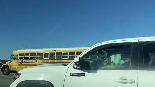 Miami Dade school bus route 6210 bus safety tips and bus observations 