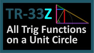 TR-33Z: All Trig Functions on the Unit Circle (Trigonometry series by Dennis F. Davis)