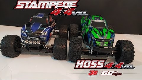 Traxxas Hoss VXL Compare to Stampede 4x4 vxl