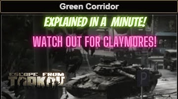 Green Corridor Escape From Tarkov UPDATED QUest Guide Streets of Tarkov Prapor #eft 0.13.5