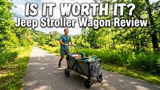 Jeep Sport Stroller Wagon Review - In Depth Features Overview & Demo 