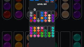 Ball Sort Puzzle nível 351 #games #gaming #gameplay #androidgames #puzzle #gamer #sorts #level