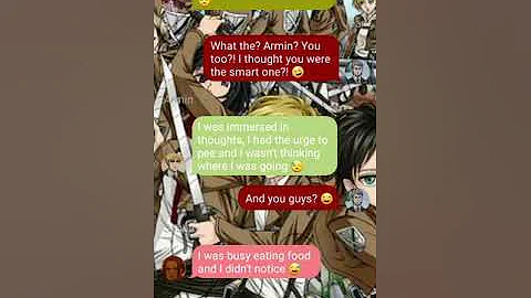 Aot Texting Story Filler, Ep 1: Never Have I Ever ...