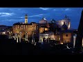 [4K HDR] Exploring Celio at Dusk | Rome, Italy | Slow TV