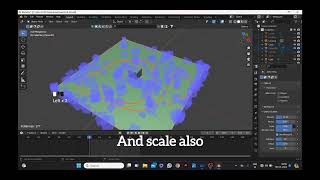 Blender tutorial  scatter objects #blender3d