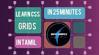 Learn CSS Grids in 25 minutes | css tutorial | info simple