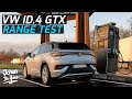 VW ID.4 GTX 77 kWh RANGE TEST