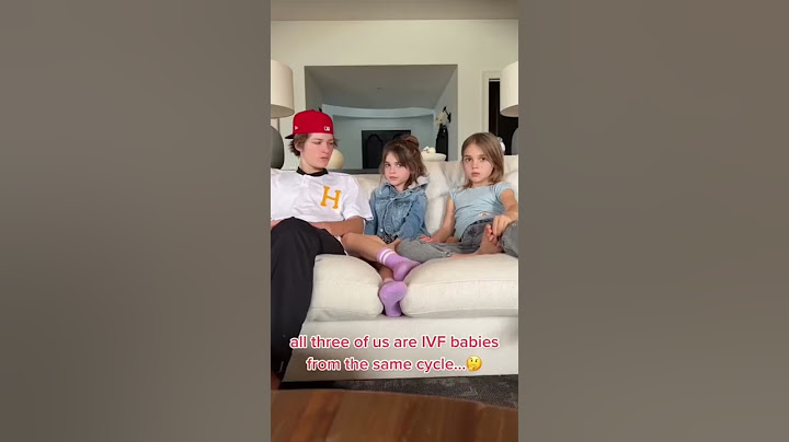 3 IVF babies from the same cycle❤️ #ivf #twins #milaandemma #staufferfamily