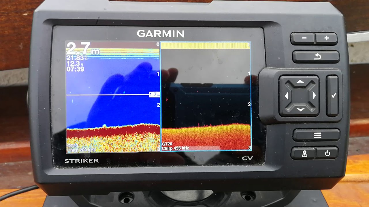 GARMIN STRIKER Vivid 5cv Fishfinder With GT20-TM Transducer 24/7-FISHING Freshwater store