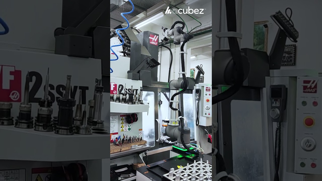 CNC Robotics and Machine Automation | Maschinenbest&uuml;ckung: Modulare Automation - Haas Fr&auml;szentrum