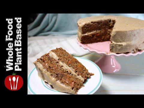 Plant Based Vegan Carrot Cake : Whole Food Plant Based Recipes