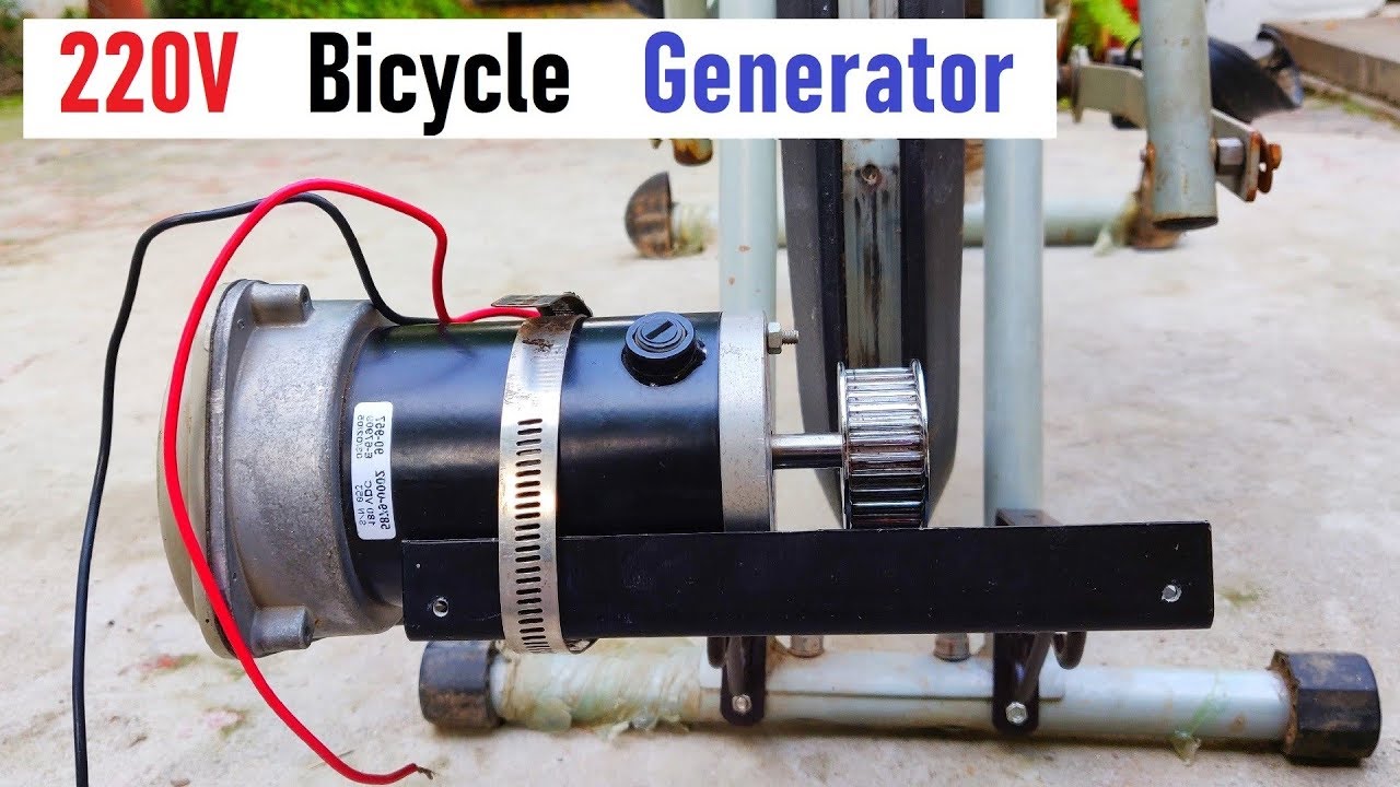 Bicycle Electric Generator, Dynamo, 12 Volts, 6 Watts 