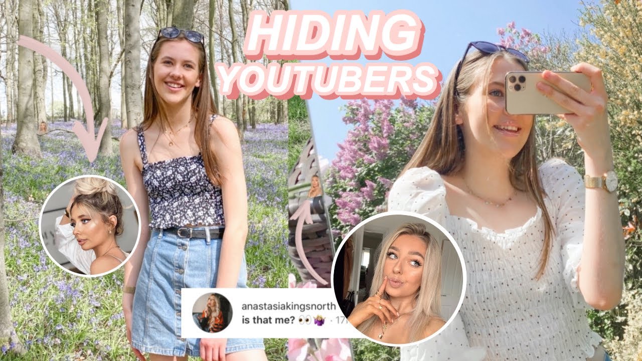 i hid YOUTUBERS in my INSTAGRAM photos for a WEEK & no one noticed ...