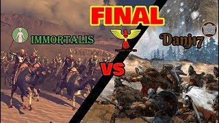 Torneo Nobles Scutarii Rex Rome Ii Total War Batalla De Final Immortalis Vs Danj17