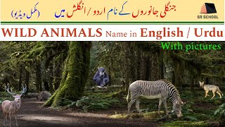 Wild Animals Meaning In Urdu, جنگلی جانوروں