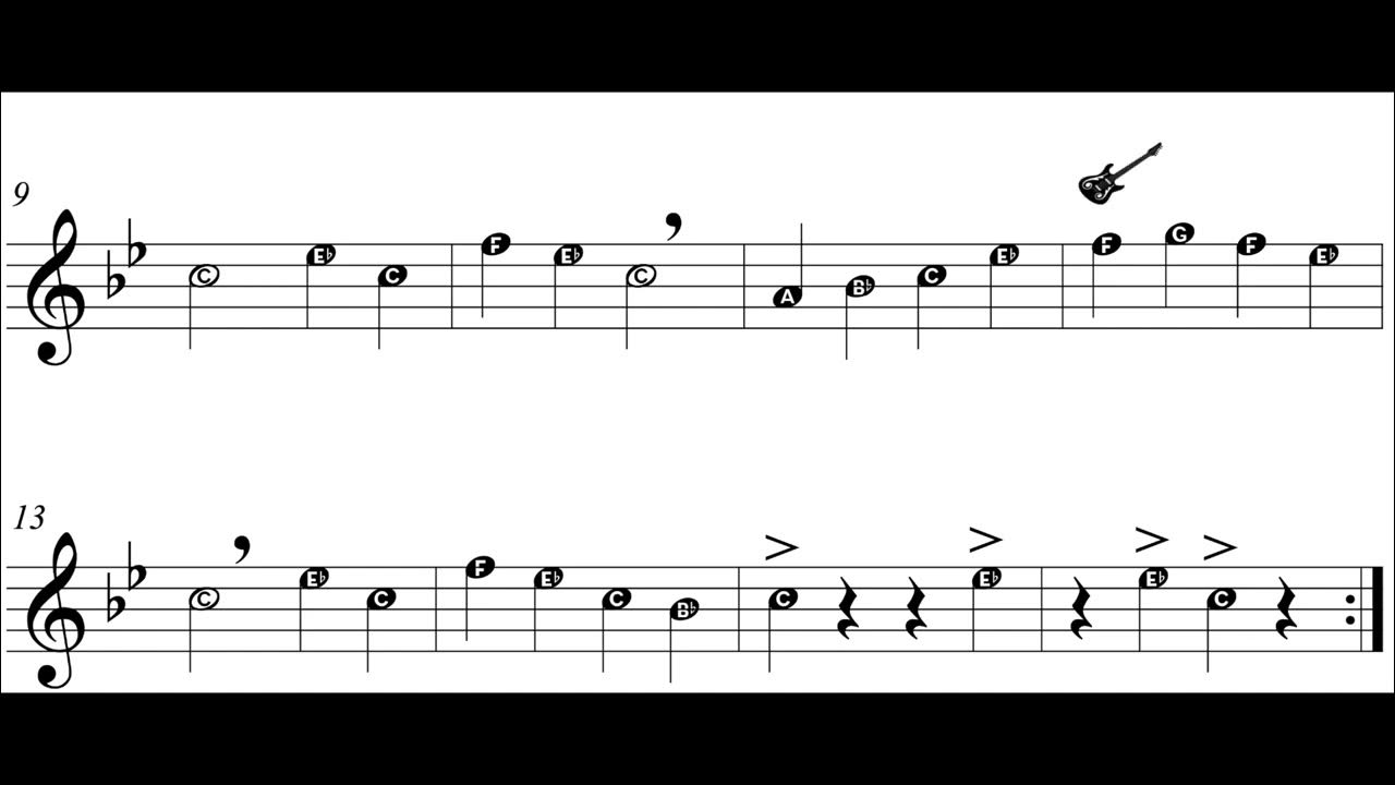 Rock The House Flute play along YouTube