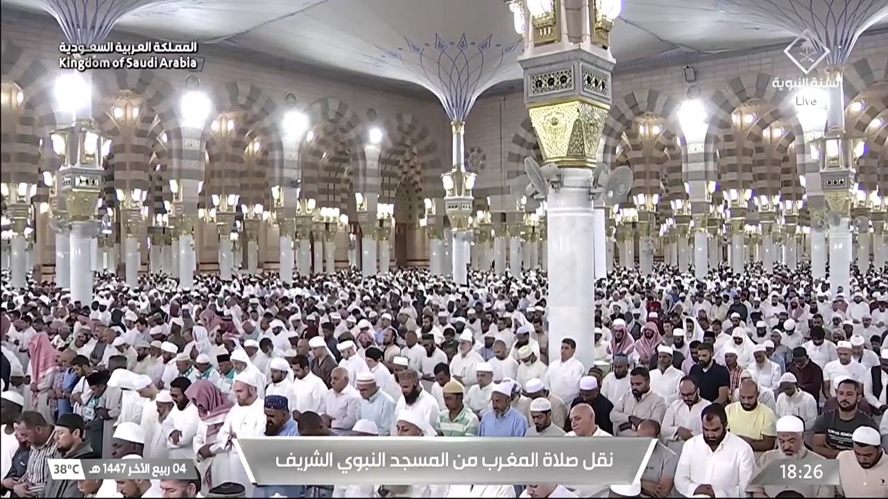 صلاة المغرب للشيخ عبدالله القرافي 4 ربيع الآخر 1447هـ