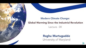 Modern Climate Change/ Global Warming Lecture 04