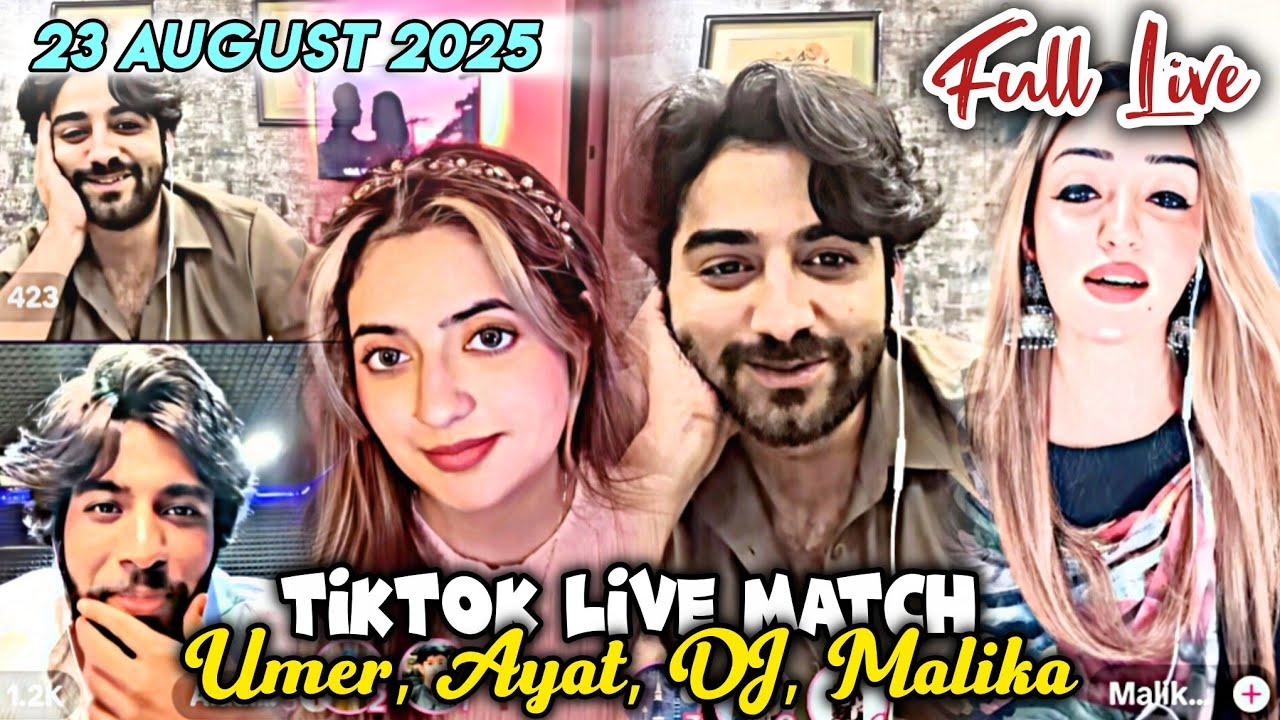 23 August 2025 | Full Part | Tiktok Live Match | Umer Butt vs Ayat Akbar | Funny Moments |