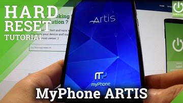 Hard Reset myPhone Artis - wipe device by factory reset