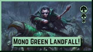 Super Heroes Early Access 🌲 Mono Green Landfall! | MTG Arena Standard!
