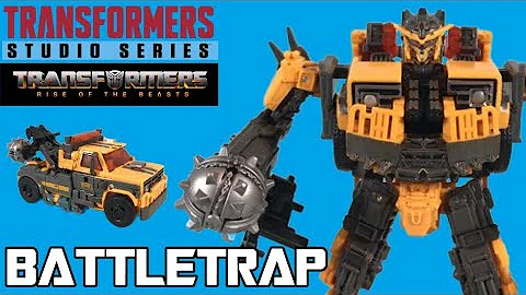 Studio Series 99 Voyager Class BATTLETRAP review - Transformers Rise of the Beasts