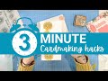 3 minute card making hack  colouring in stamped images with outline dies