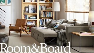 Effortlessly Open the Pop-Up Platform Sofa by Room & Board