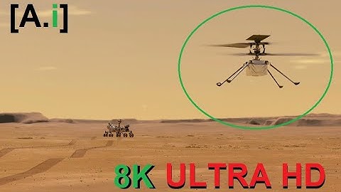 [4K] [AI-Enhanced] First Video of NASA’s Ingenuity Mars Helicopter in Flight
