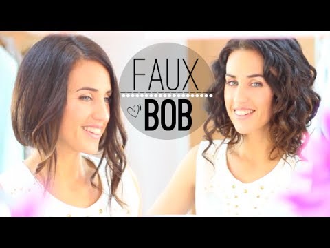 FAUX BOB HOW TO