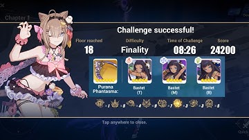 [Honkai impact 3] Pardofelis:Elysian realm(6.2)Finality full run