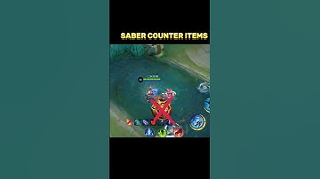 ☑️saber counter items tutorial by tips