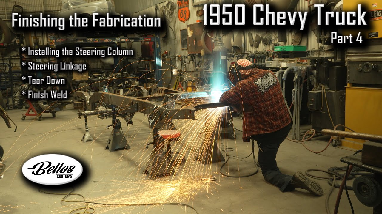1950 Chevy Pickup Truck Part 4 - Finishing the Fabrication