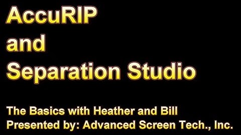 Intro to AccuRIP and Separation Studio