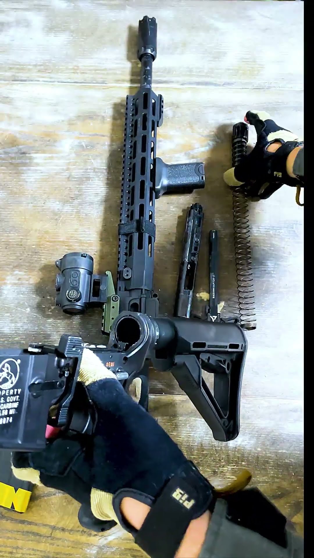 東京マルイのガスブロM4は分解して組み立てるだけで楽しい #airsoft